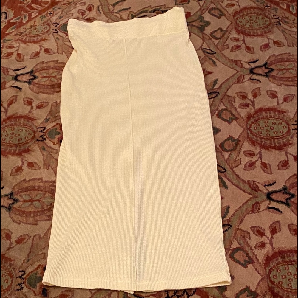 Express long knit skirt.